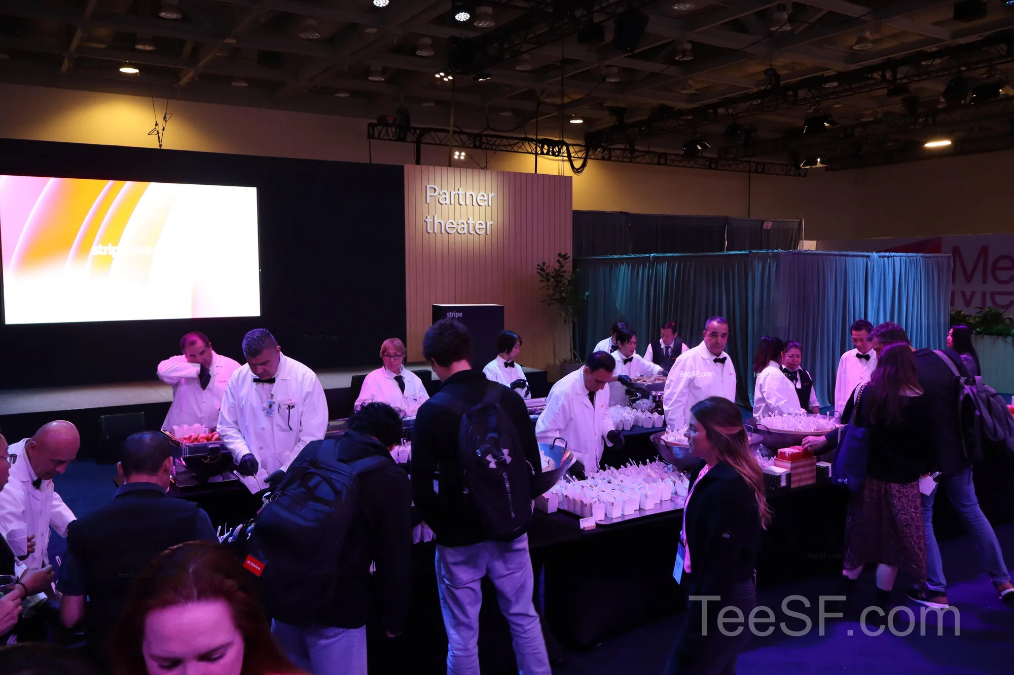 stripe Sessions Expo Crowds at Stripe Sessions 2026 in San Francisco.